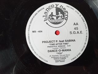 Project P. feat. Sabina - Time After Time VINILO