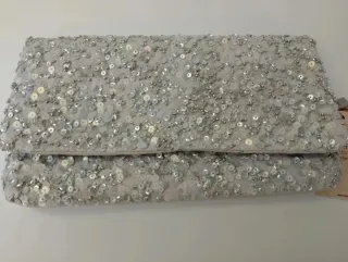 Bolso/Clutch Fiesta Sfera Plateado