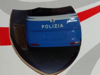 Fiat Grande Punto Polizia 1:24 Newray Auto