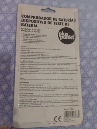 Comprobador de Baterías Plus Punkt