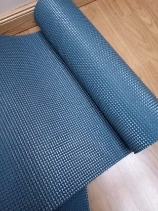 Esterilla fitness azul