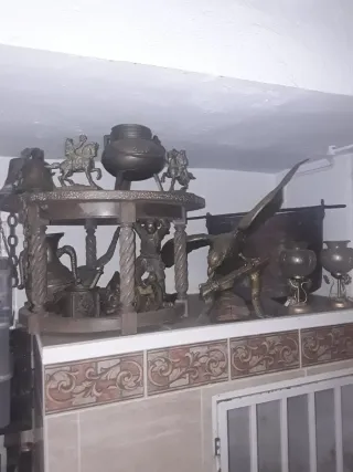 Antigüedades cobre y metal