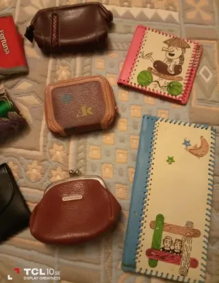 Monederos varios colores