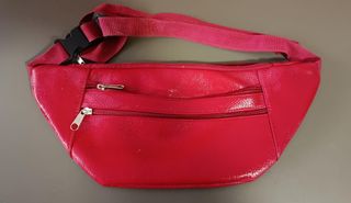 Riñonera brillante rosa/rojo