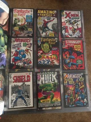 Álbum Cromos Marvel Superhéroes Panini COMPLETO