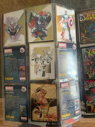 Álbum Cromos Marvel Superhéroes Panini COMPLETO