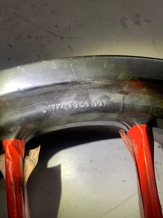 Llanta trasera ciclomotor