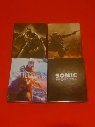 Pack 4 Steelbooks Videojuegos