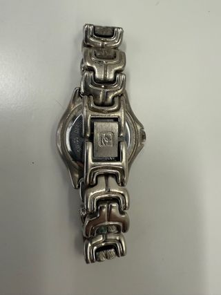 Reloj Jean Cartier Plata y Blanco