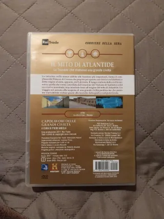 DVD Il Mito di Atlantide Piero Angela