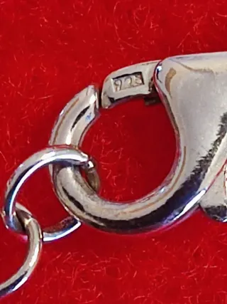 3 Pulseras Plata con Contraste