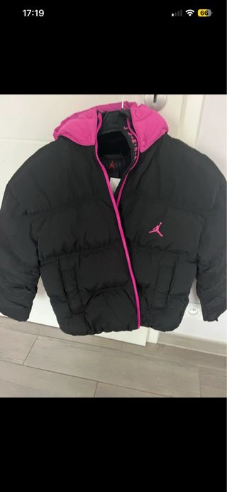 Plumas Jordan Negra y Rosa niña