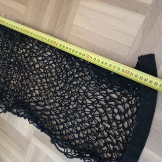 Red de maletero elástica negra