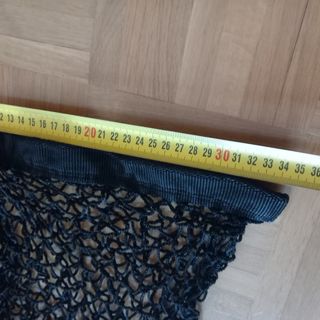 Red de maletero elástica negra