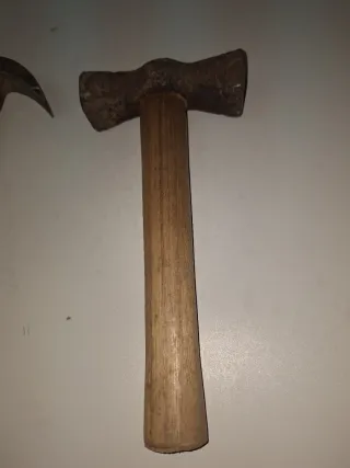 Lote herramientas albañil y carpintero antiguas