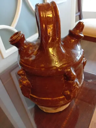 Botijo decorativo de cerámica