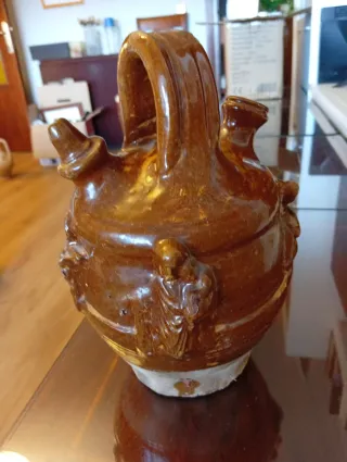 Botijo decorativo de cerámica