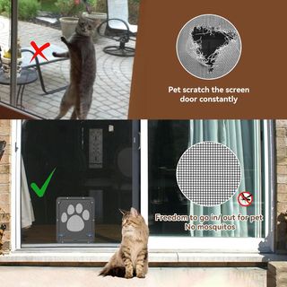 Puerta para Gatos y Perros Pequeños