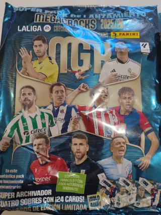 Pack Lanzamiento Megacracks 2025/26 Panini