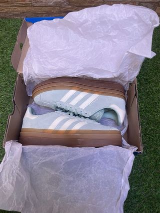 Adidas Gazelle Teal/Blanco Talla 39 1/3 y talla 40