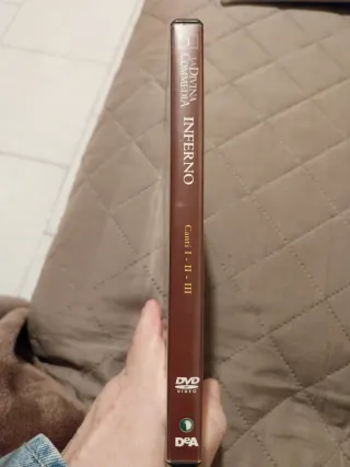 DVD La Divina Commedia Inferno Dante Alighieri