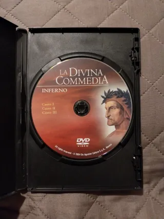DVD La Divina Commedia Inferno Dante Alighieri