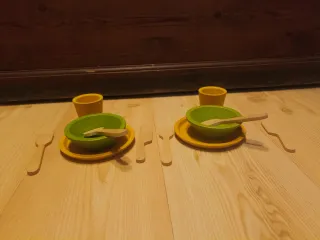 Set Vajilla Juguete Plan Toys 3y+