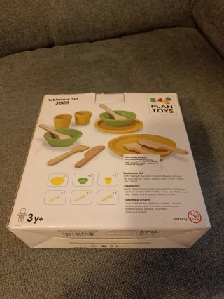 Set Vajilla Juguete Plan Toys 3y+