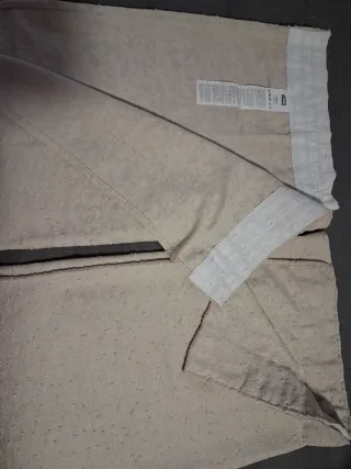 Cortinas nuevas beige claro