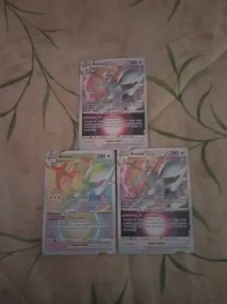 Cartas Pokémon Arceus VSTAR