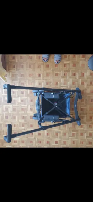 Capazo y Silla de Paseo Chicco Gris