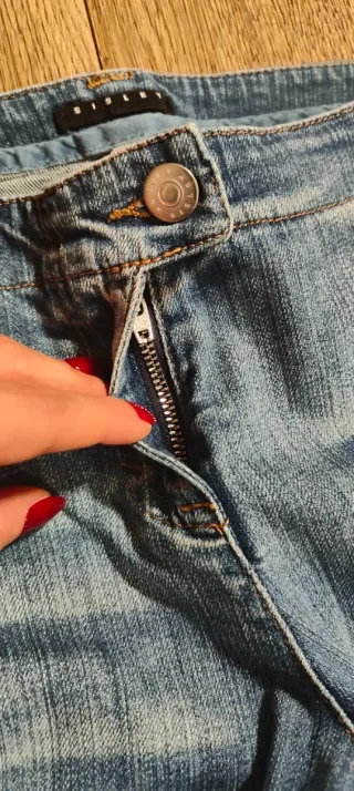 Jeans stretch a vita regolare da ragazza Sisley