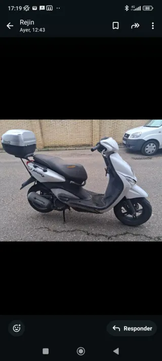 Despiece de Scooter Yamaha neos moto completa