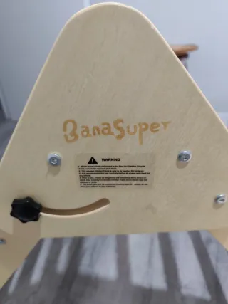 Estructura de madera para escalar bebés