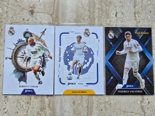 Lote 3 Cartas Daka Edición Especial Real Madrid