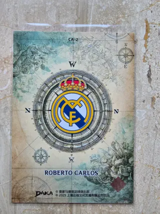 Lote 3 Cartas Daka Edición Especial Real Madrid