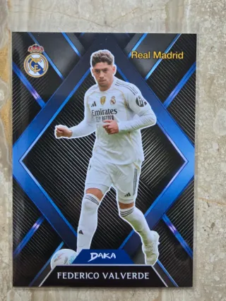 Lote 3 Cartas Daka Edición Especial Real Madrid