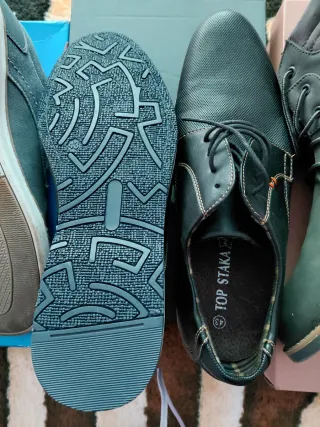 Lote Zapatos Hombre Negro y Azul