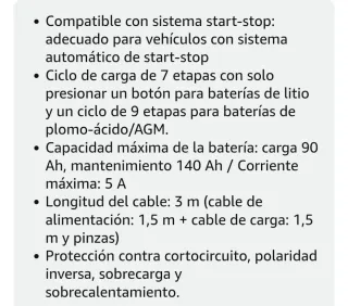 Cargador inteligente bateria Osram esencial 405 5A