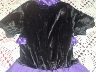 Disfraz Murcielago Lila Niña 7-8 Años