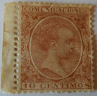 Sello 1889 Alfonso XIII 10 céntimos