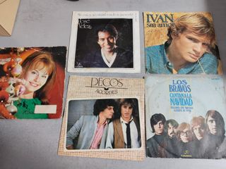 Lote 5 Vinilos Singles 80s Pop Rock