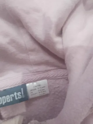 Pijama mono niña plateado,  muy calentito y cómodo