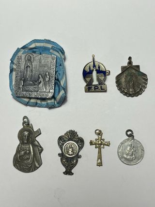 7 Medallitas Religiosas Varias