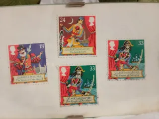 Francobolli Gilbert & Sullivan