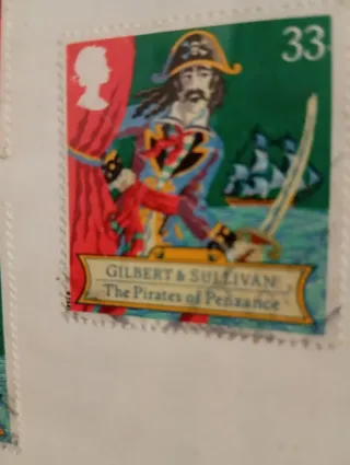 Francobolli Gilbert & Sullivan