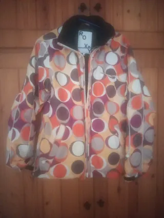 Roxy Chaqueta Talla XS Estampado Círculos