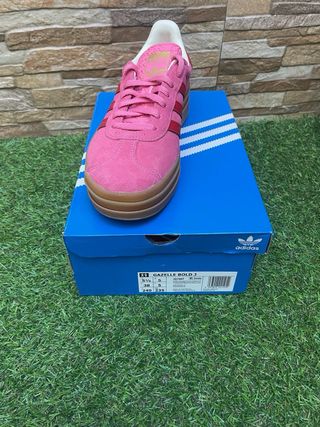 Adidas Gazelle Plataforma Rosa