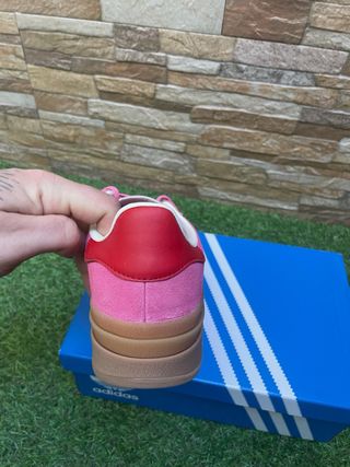 Adidas Gazelle Plataforma Rosa
