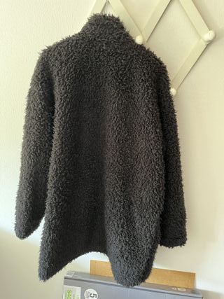 Abrigo Negro Mujer H&M Talla L